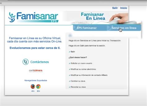 famisanar en linea whatsapp|WhatsApp de Famisanar EPS Trámites y Tutoriales。